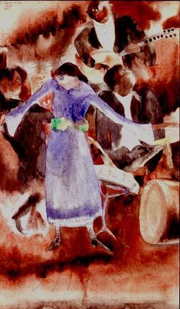 Charles Demuth The Jazz Singer oil painting picture